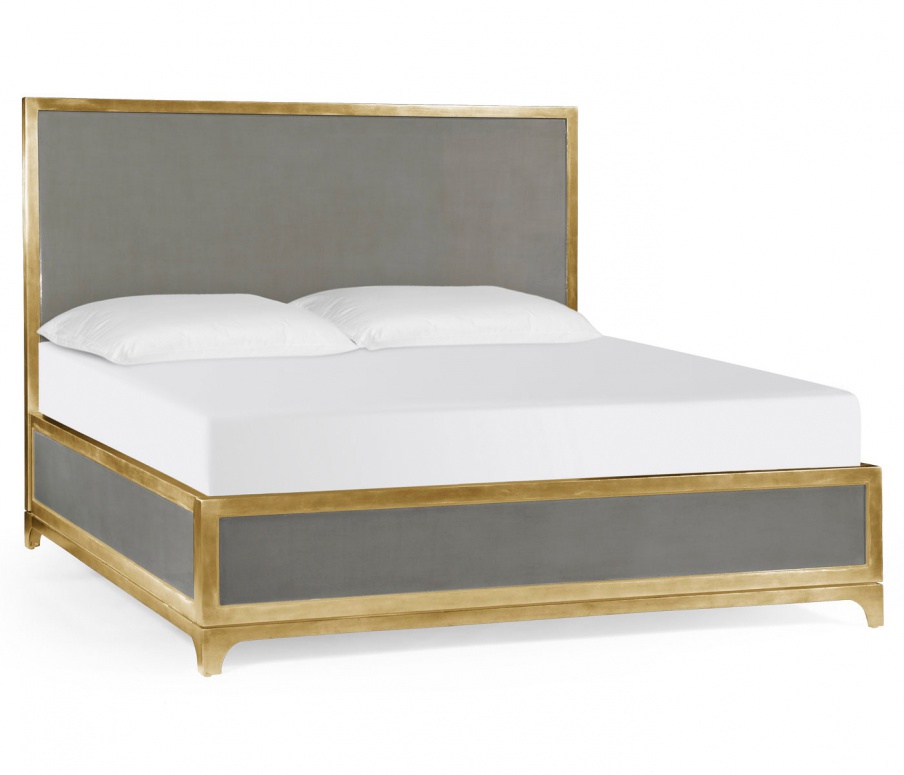 Bed with lacquered finish UK King/Queen of UK, Jonathan Charles