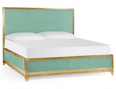 The bed on the legs and high headboard UK King/Queen of UK, Jonathan Charles