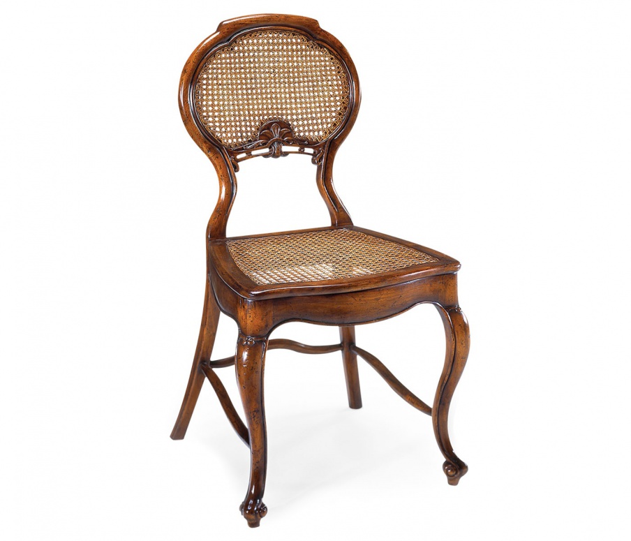 Chair with wicker seat and back Country Farmhouse, Jonathan Charles