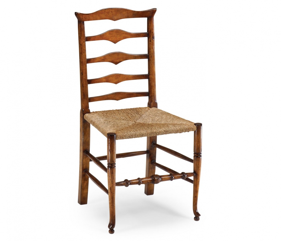Chair with a frame made of walnut wood Country Farmhouse, Jonathan Charles