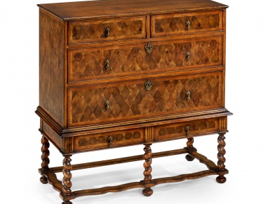 The chest body is made of hardwood Windsor, Jonathan Charles