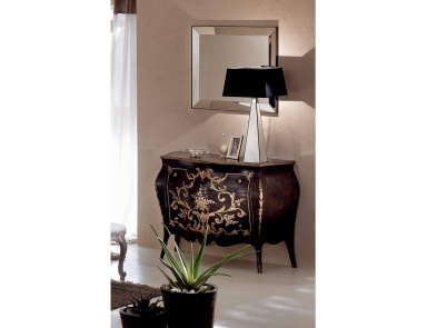 Dresser solid wood walnut decoro moka Orlando, Cantori