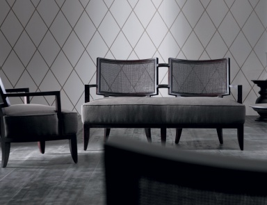 Sofa with fabric upholstery Amelia, Angelo Cappellini