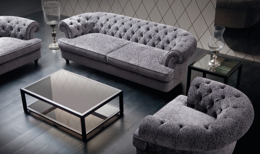 Sofa with semi-circular back Lisette Soft, Angelo Cappellini