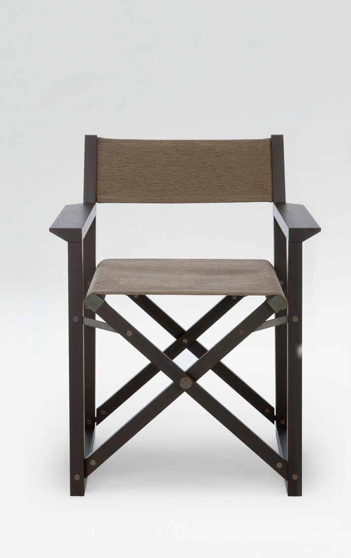Chair with armrests Oscar, Armani Casa