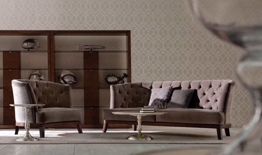 Double sofa Parsifal Classic, Angelo Cappellini