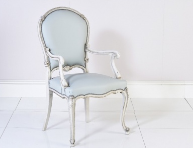 Chairs with armrests, Annibale Colombo