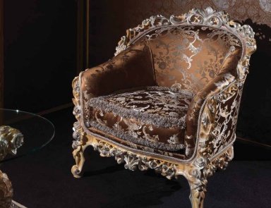 Armchair in fabric, Ezio Bellotti