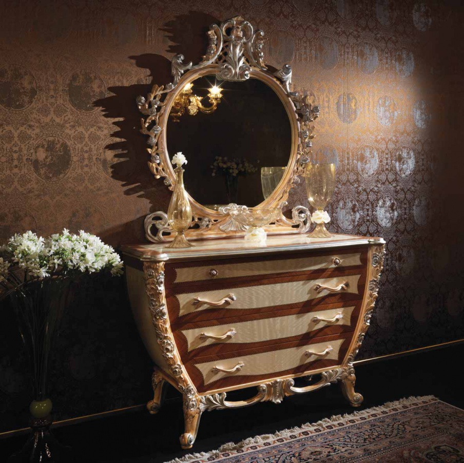 A chest of drawers made from natural wood, Ezio Bellotti