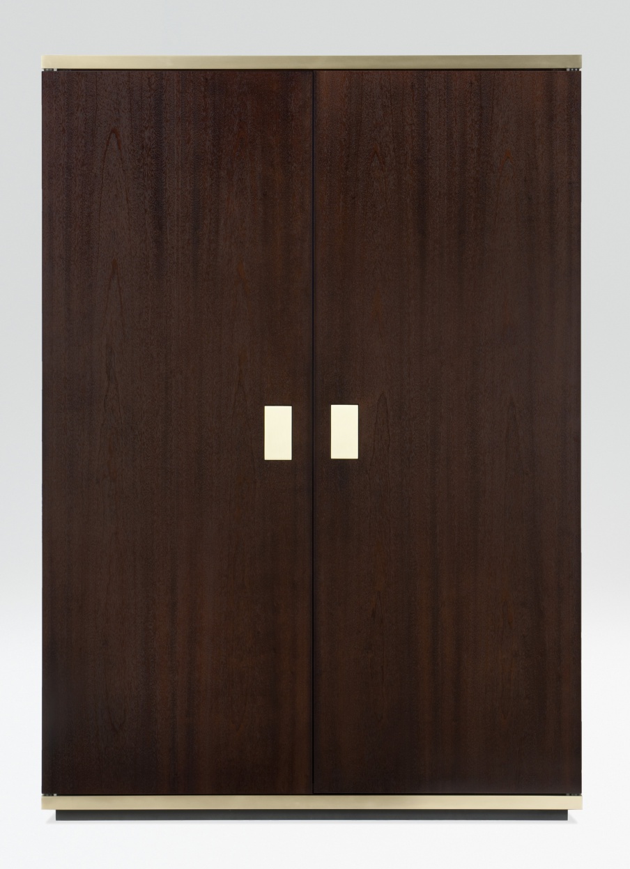 The Cabinet is made of solid wood D Alambert, Armani Casa