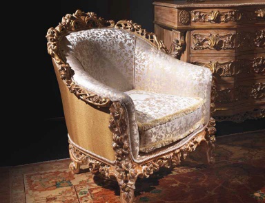 Armchair in fabric, Ezio Bellotti