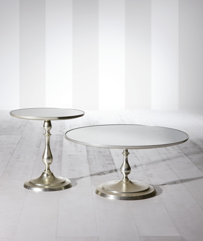 Coffee table with mirror-countertop Genevieve, Angelo Cappellini