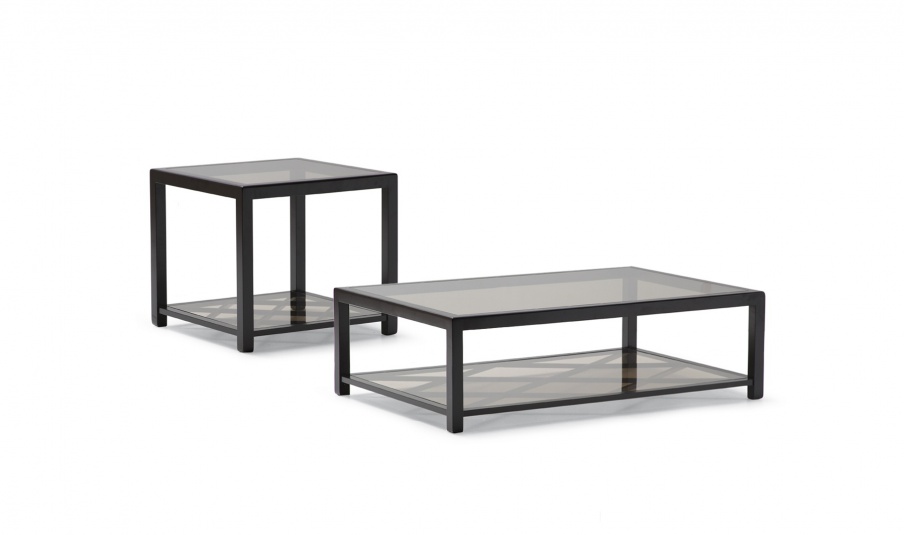 Coffee table with glass top Ivan, Angelo Cappellini