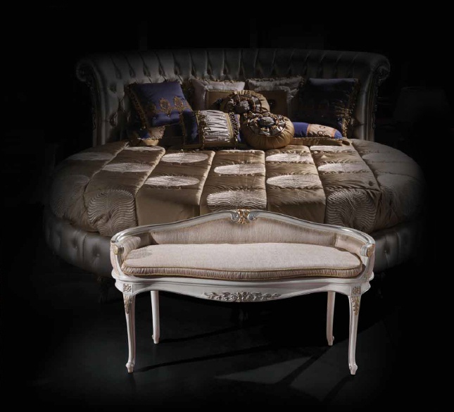 Bench in fabric, Ezio Bellotti