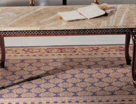 A coffee table on a frame of solid wood Brunei, Caspani Tino