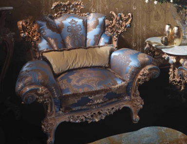 Armchair in fabric, Ezio Bellotti