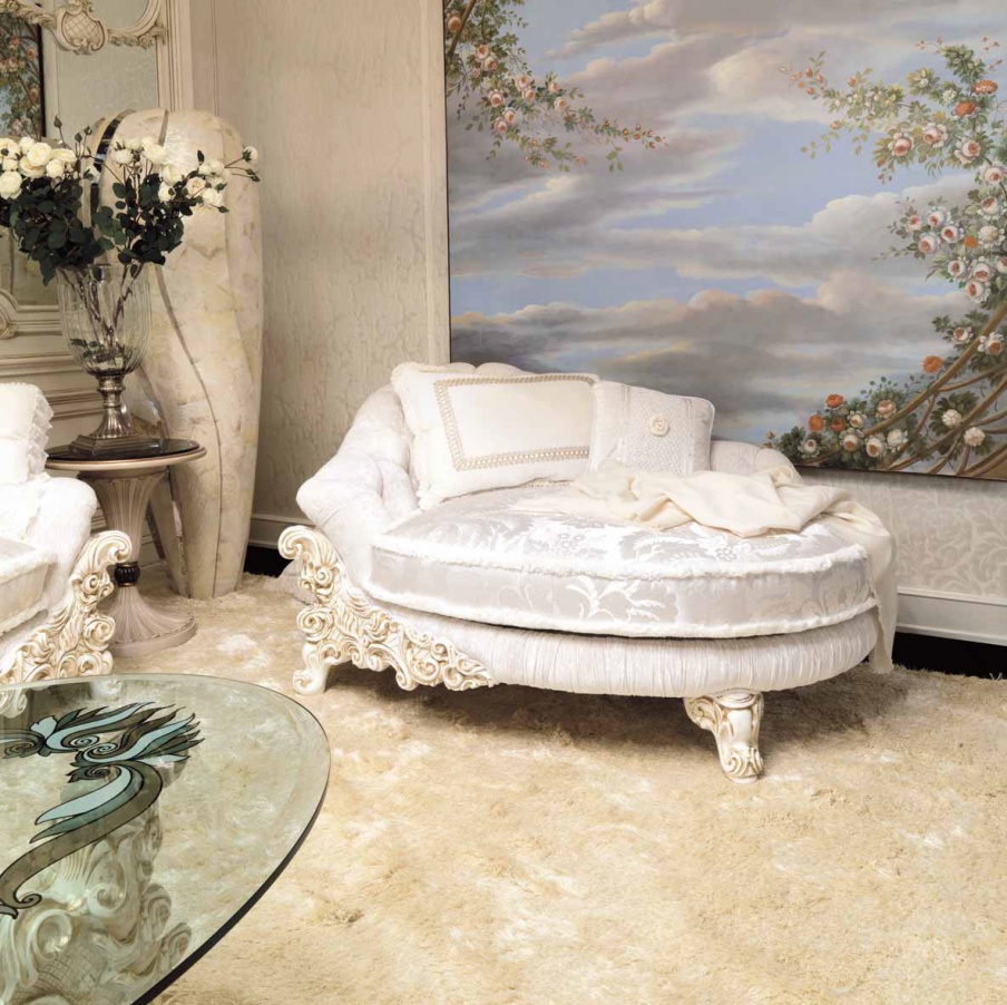 Daybed in fabric, Ezio Bellotti