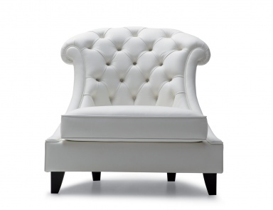 The high-backed chair Magda, Angelo Cappellini