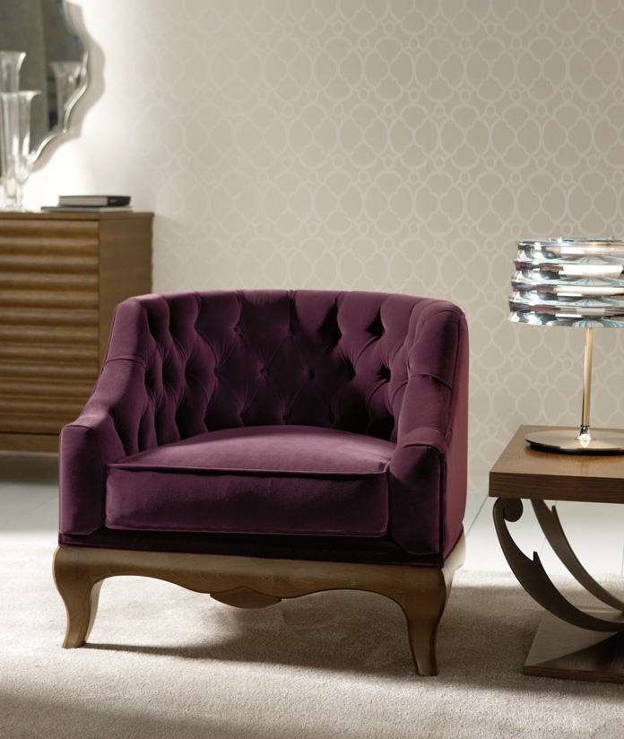 Chair figured legs Classic Margherita, Angelo Cappellini