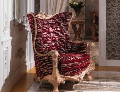 Armchair in fabric, Ezio Bellotti