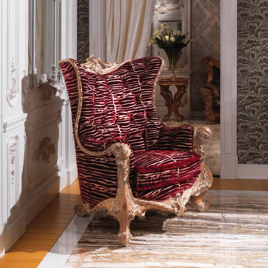 Armchair in fabric, Ezio Bellotti