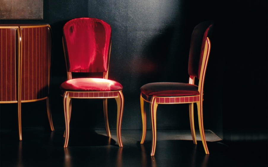 Chair in fabric, Annibale Colombo