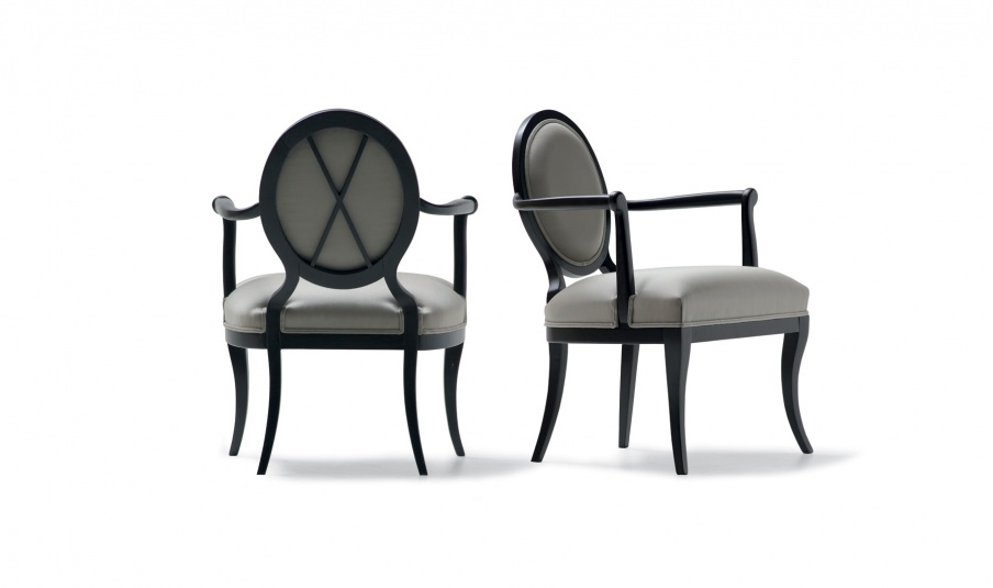 Chair on high legs Opera Contemporary of Angelo Cappellini