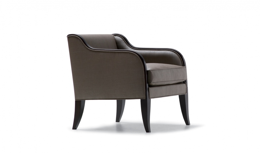 Chair with fabric upholstery Contemporary Opera, Angelo Cappellini