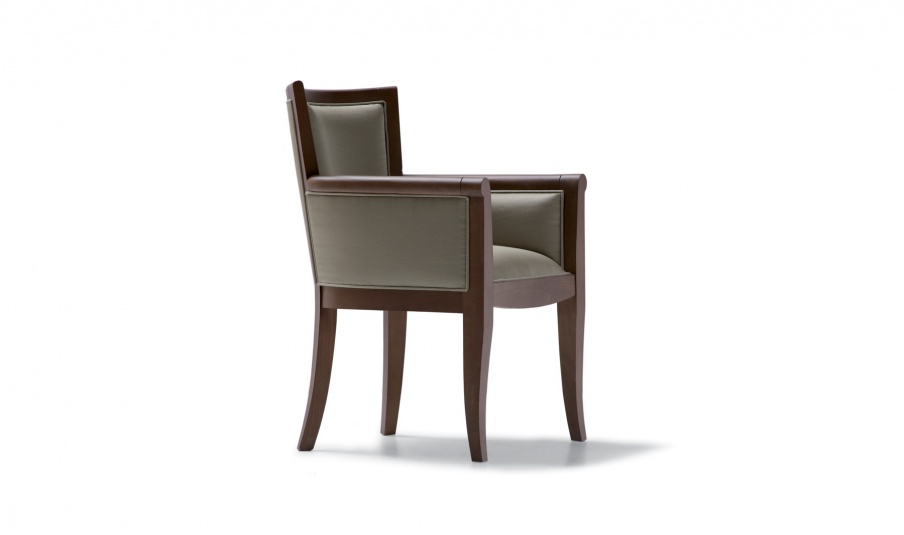 Chair with fabric upholstery Contemporary Opera, Angelo Cappellini