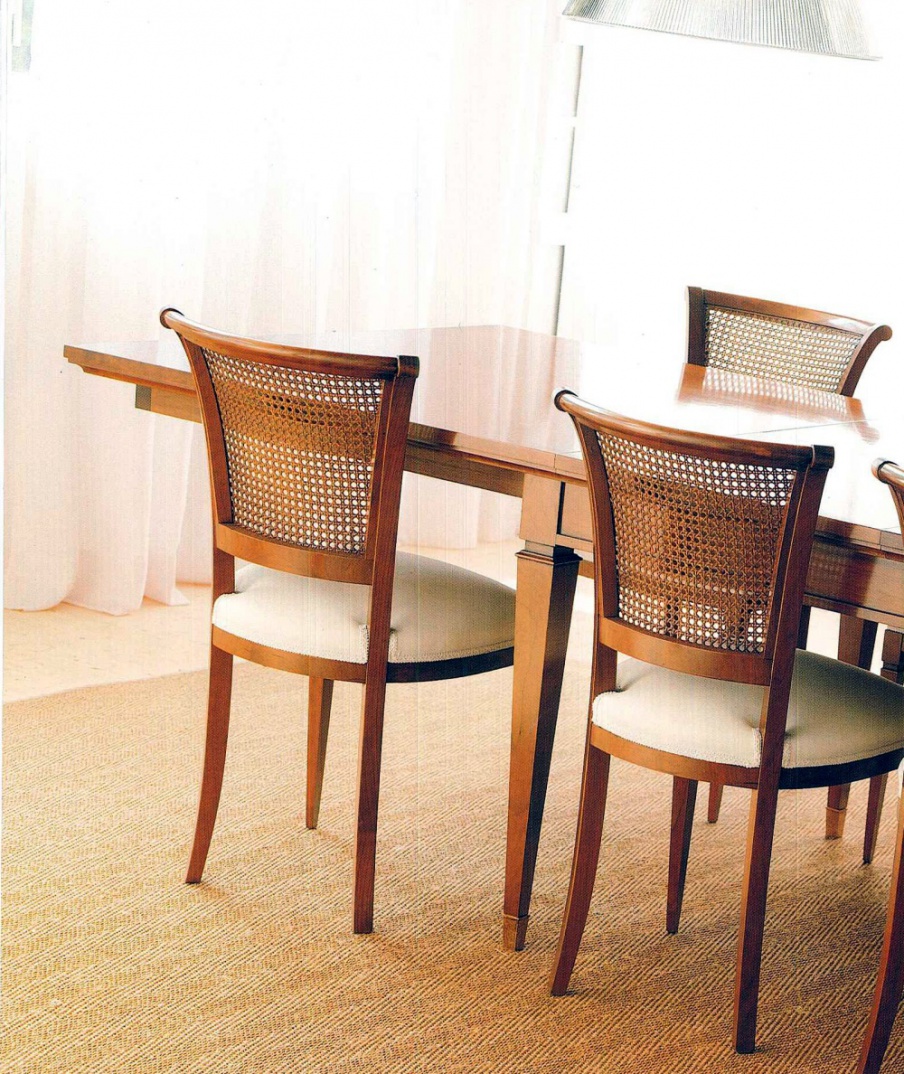 Chair with high back, Annibale Colombo