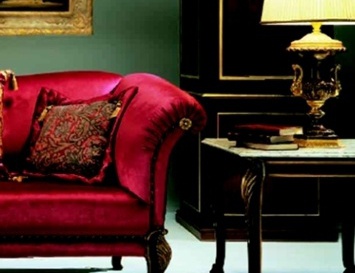 A coffee table on a frame of solid wood Seichelles, Caspani Tino