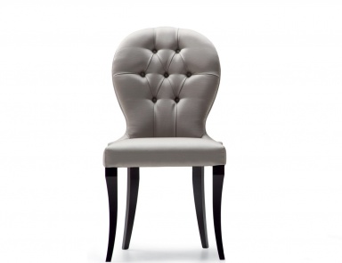 Chair with tufted back Georges, Angelo Cappellini