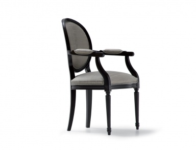 Chair with armrests Maurice, Angelo Cappellini