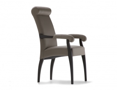 Chair with high back Opera Contemporary of Angelo Cappellini