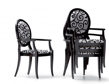 Chair with armrests Opera Contemporary of Angelo Cappellini