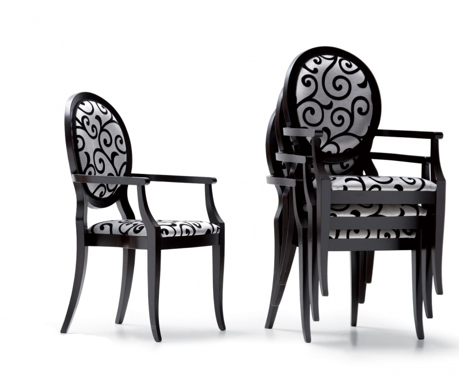 Chair with armrests Opera Contemporary of Angelo Cappellini