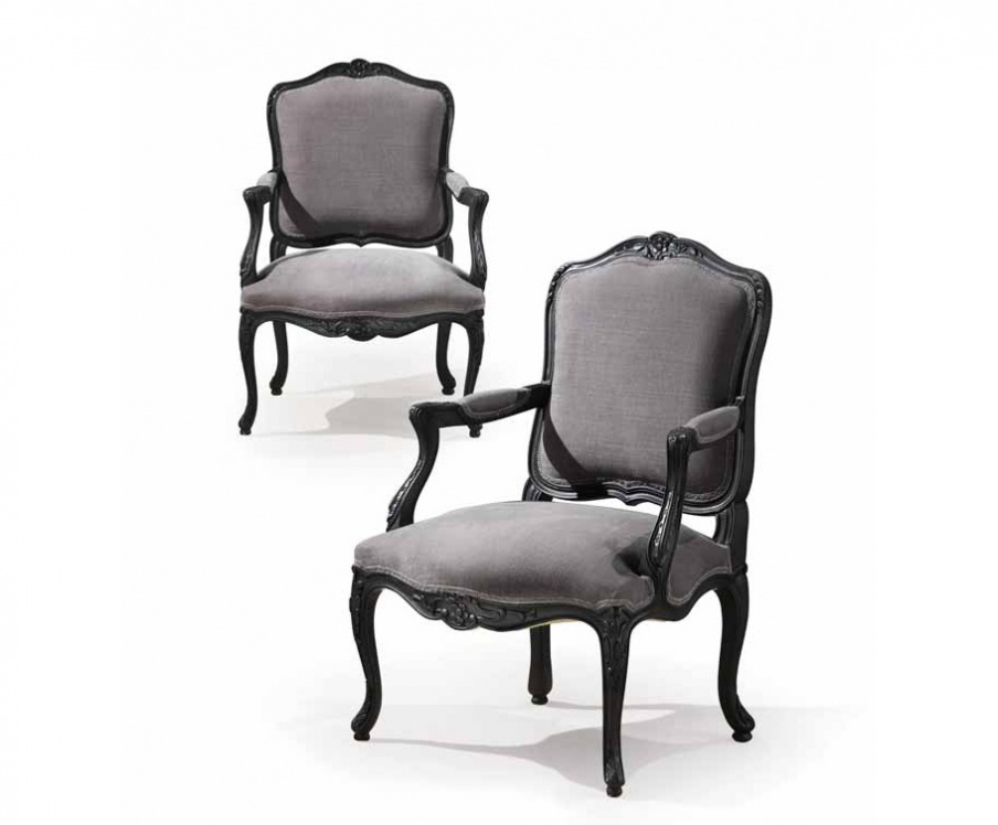 Chair with carved frame Mediterraneo, Angelo Cappellini