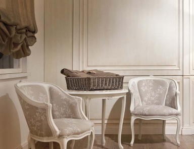 Mediterraneo chair with a curved backrest, Angelo Cappellini
