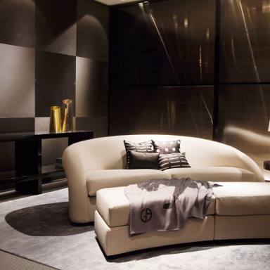 Sofa with Ottoman Esther