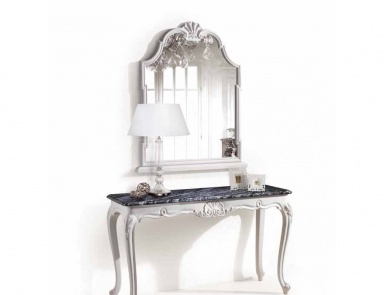Console with mirror in carved frame Mediterraneo, Angelo Cappellini