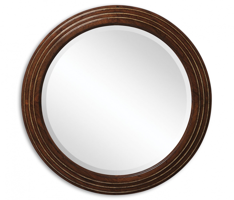 Round mirror frame in Portobello, Jonathan Charles Luxury furniture MR