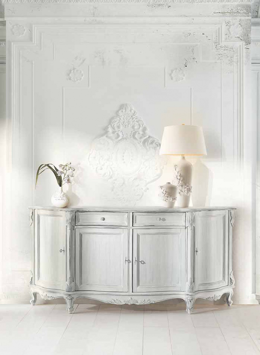 Sideboard with four doors Mediterraneo, Angelo Cappellini