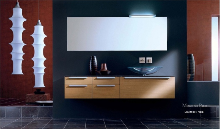 Bathroom waterproof chipboard Casual C3, Pedini