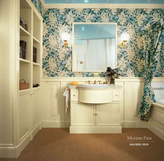 Functional and stylish interior small bathroom