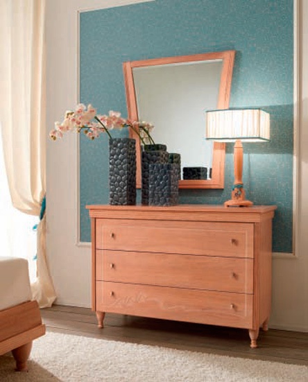 Dresser with mirror Onda, Caroti