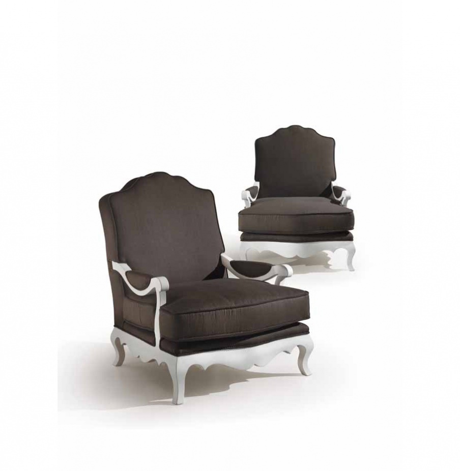 Chair with shaped backrest Mediterraneo, Angelo Cappellini