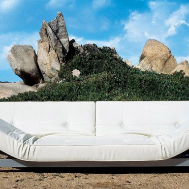 Sofa Damier chaiselongue