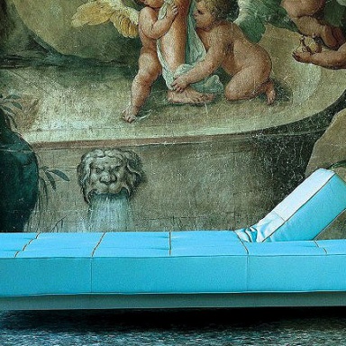 Sofa Damier chaiselongue