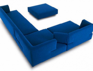A modular sofa on a frame of MDF Esse, Edra