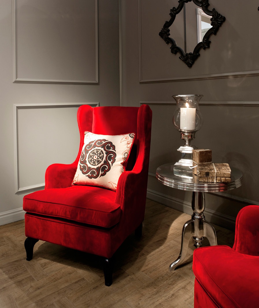 The high-backed chair Allison, Ville Venete